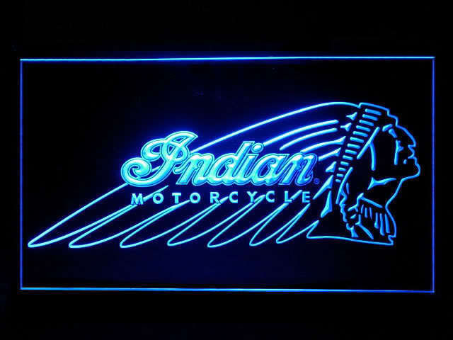 Indian Motorcycle Big LED Sign